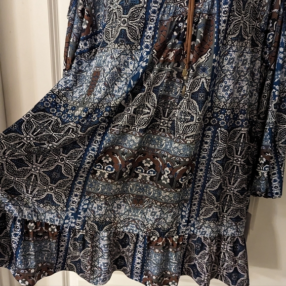 Boho Style Top Size XL (NWT) - Picture 8 of 9